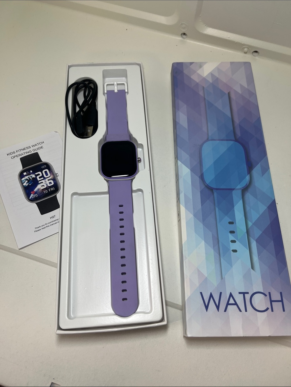 Kids Fitness Smartwatch - Purple